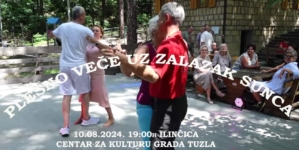 Plesno veče uz zalazak sunca na tuzlanskoj Ilinčici