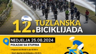 12. Tuzlanska biciklijada 25. augusta