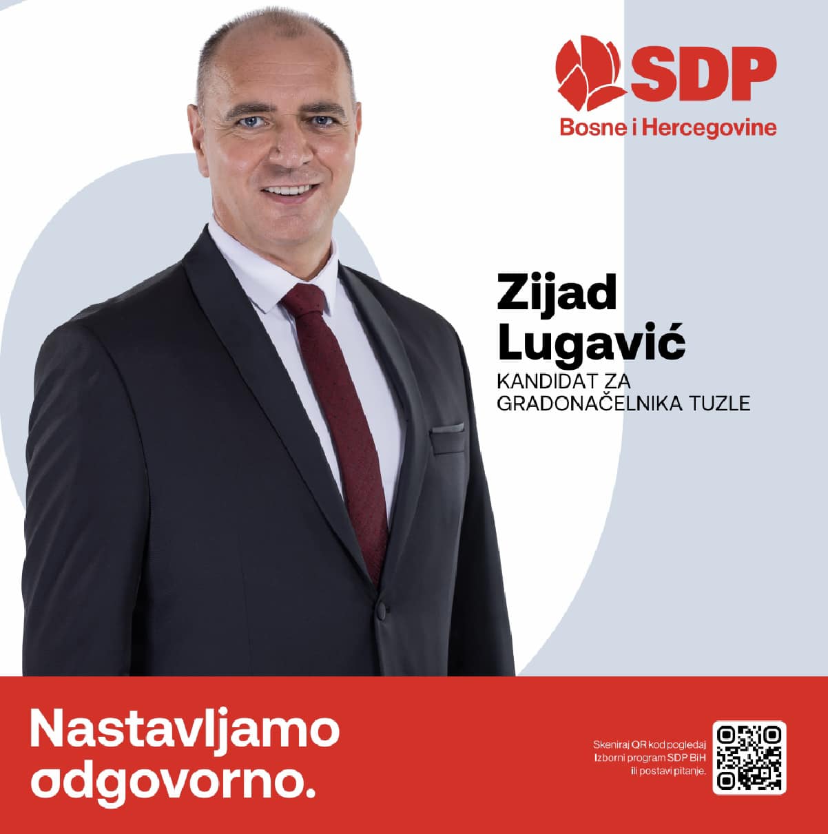 Zijad Lugavić za gradonačelnika Tuzle