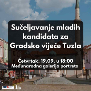 Javna debata “Sučeljavanje mladih kandidata za Gradsko vijeće”