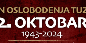 Čestitka gradonačelnika i predsjedavajuće Gradskog vijeća Tuzle u povodu Drugog oktobra – Dana oslobođenja Tuzle