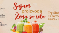 Sajam proizvoda žena sa sela na Trgu slobode