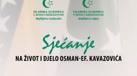 U srijedu “Sjećanje na život i djelo Osman-ef. Kavazovića” 