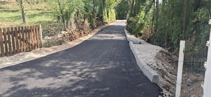 Završena sanacija i asfaltiranje dijela ulice Put Križani u Slavinovićima